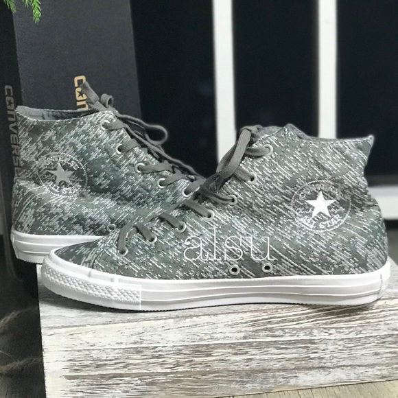 NWT Converse Gemma HI Charcoal W AUTHENTIC - Picture 4 of 6